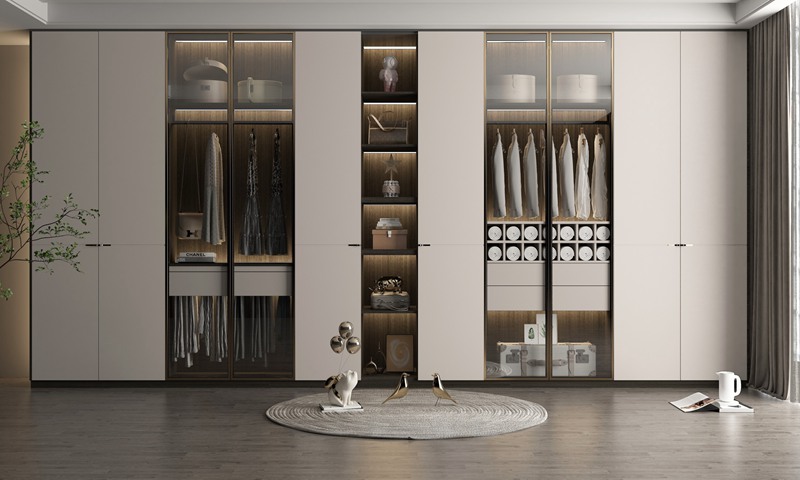 全屋定制衣帽間衣柜定制標準化高的原因